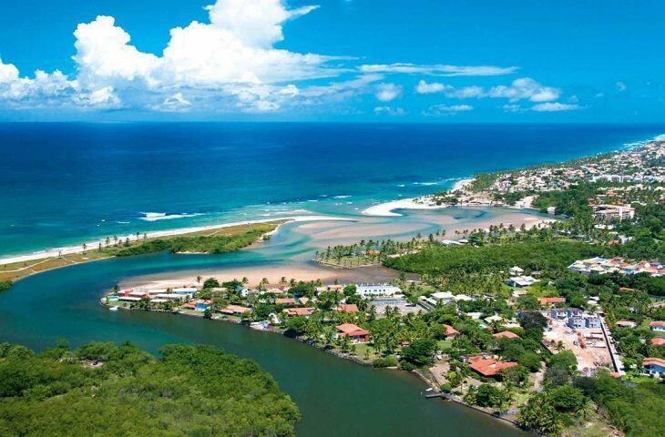 Litoral na Bahia